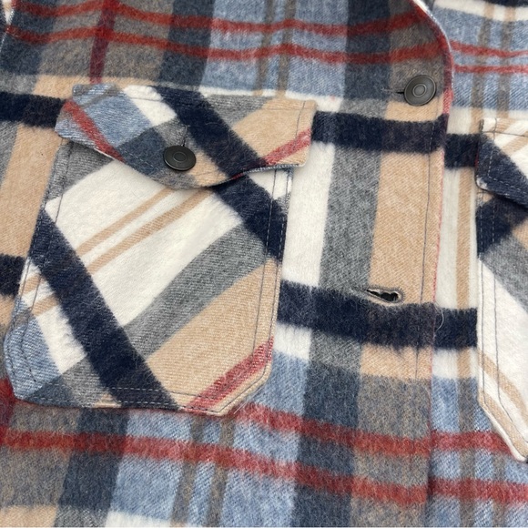 Zara Plaid Shacket - Picture 5 of 6
